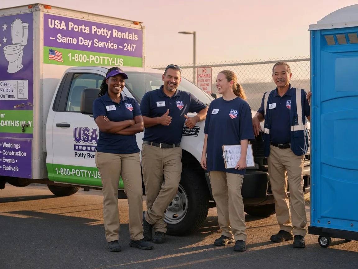 Porta Potty Rental company in Prosperity, WV